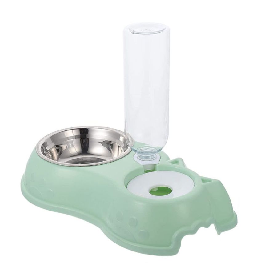 Dispensador De Agua Y Comida Para Mascota Razas Pequeñas
