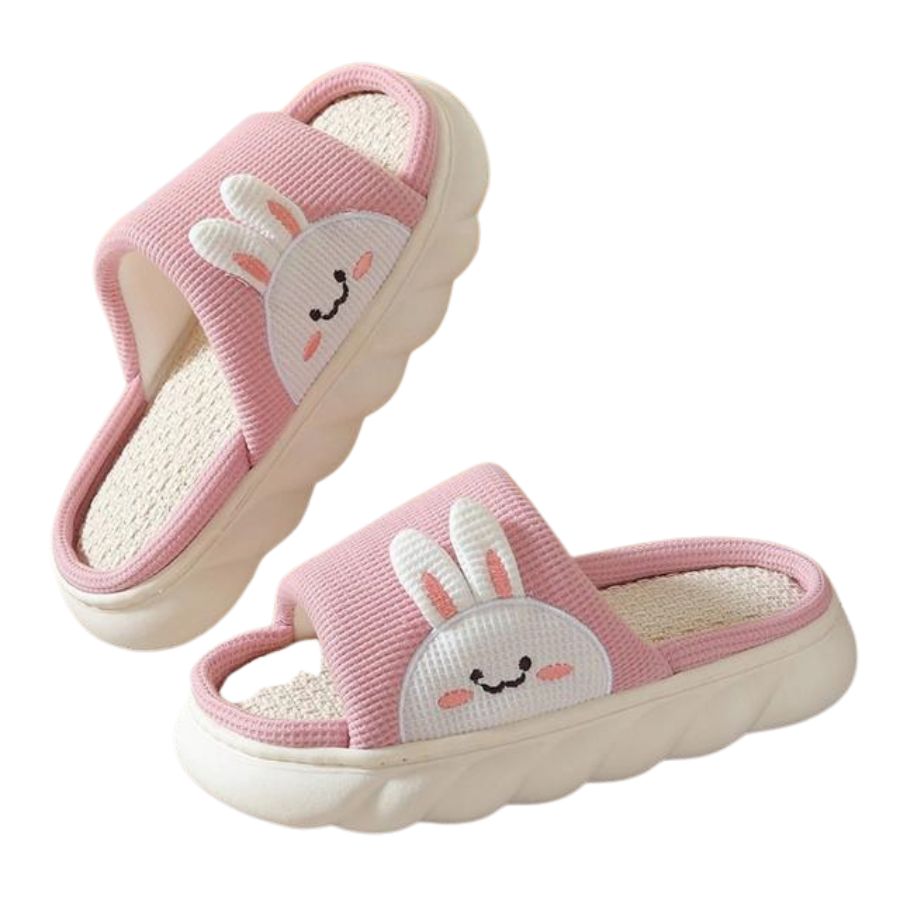 Sandalias Pantunflas De Descanso Para Dama Diseño Conejo