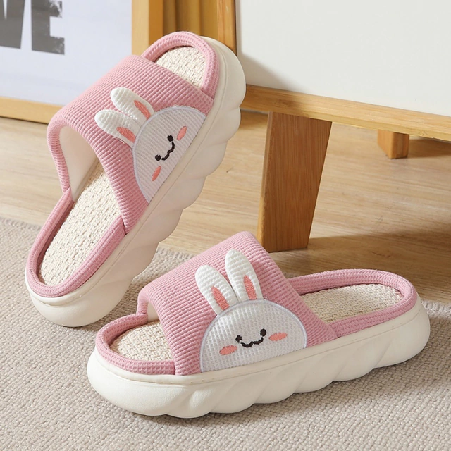 Sandalias Pantunflas De Descanso Para Dama Diseño Conejo